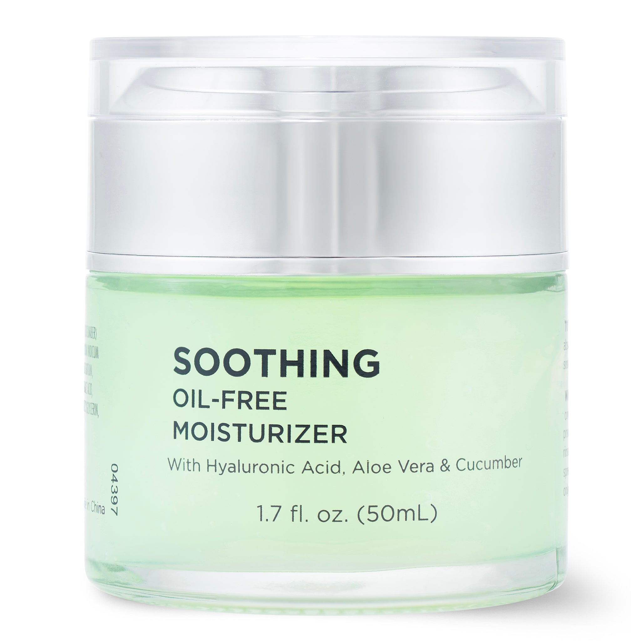 Soothing Oil-Free Moisturizer with Hyaluronic Acid, Aloe Vera & Cucumber Cooling Gel